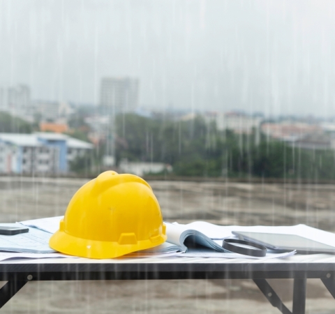 Tijdelijke werkloosheid slecht weer